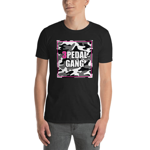 3Pedal Gang Pink Camo T-Shirt