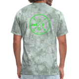 3Pedal Gang - military green tie dye