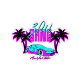 3Pedal Gang Miami Vibes Stickers