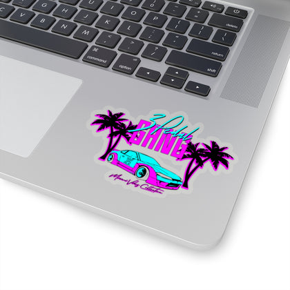 3Pedal Gang Miami Vibes Stickers