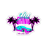 3Pedal Gang Miami Vibes Stickers