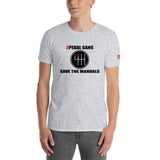 "Save The Manuals" T-Shirt