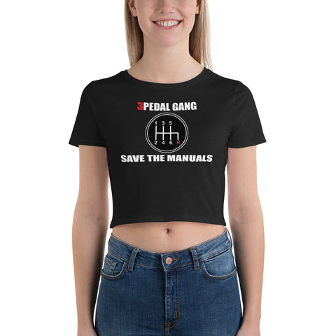 SAVE THE MANUAL "JDM" CROP TOP