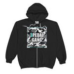 Camo 3PEDAL GANG Zip Hoodie