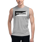 3PEDAL GANG BLACK & WHITE SLEEVELESS