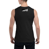 3PEDAL GANG BLACK & WHITE SLEEVELESS