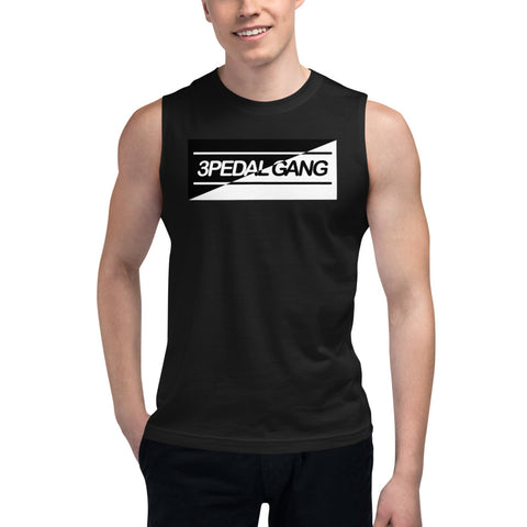 3PEDAL GANG BLACK & WHITE SLEEVELESS