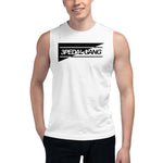 3PEDAL GANG BLACK & WHITE SLEEVELESS